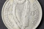 Ireland 1935 Silver Florin Coin