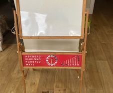 Drawing board and magnets