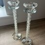 Glass candle holders Image 3