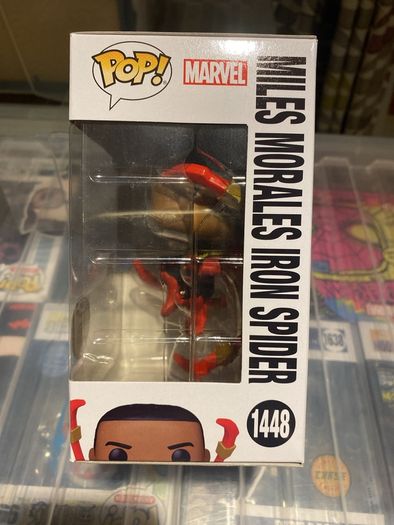 funko pop marvel miles morales iron spider chase