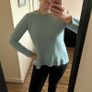 Carolyn Donnelly Blue jumper Image 6