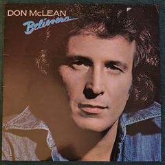 Don McLean - Believers Vinyl LP (1981) Irish Pressing w/Inner Sleeve Acoustic Folk Rock EX+