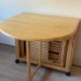 dining table size when opened 135cm x 85cm Image 6