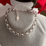Silver Plated Rolo Bracelet Image 3