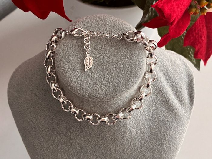 Silver Plated Rolo Bracelet