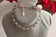 Silver Plated Rolo Bracelet