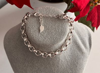 Silver Plated Rolo Bracelet