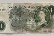 England 1 Pound Banknote