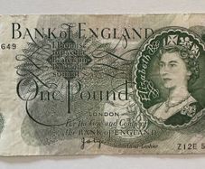 England 1 Pound Banknote