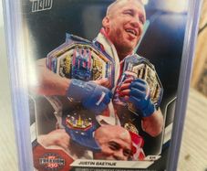Justin Gaethje UFC Freedom 250 trading card