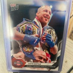 Justin Gaethje UFC Freedom 250 trading card