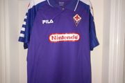 AC Fiorentina 1997/97 Retro Jersey, Gabriel Batistuta 9.