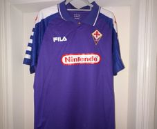 AC Fiorentina 1997/97 Retro Jersey, Gabriel Batistuta 9.