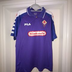 AC Fiorentina 1997/97 Retro Jersey, Gabriel Batistuta 9.