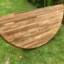 Very large solid wood breakfast bar table Image 5