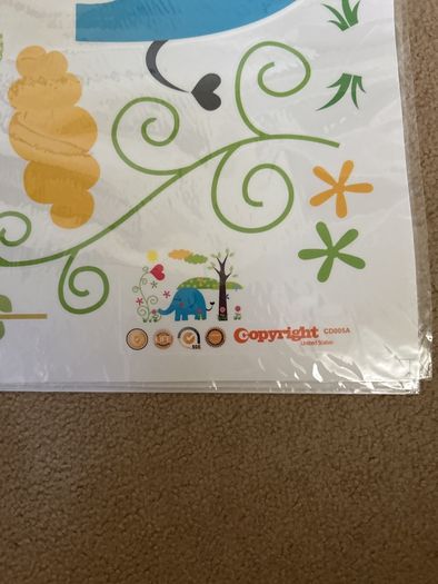 Elephant wall  stickers
