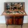 SALE! Funky Cocktail Bar/Bureau Stunning Grain Image 2