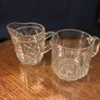 Two Vintage Glass jugs Image 8