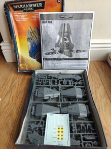 Warhammer 40k Space Marine Drop Pod