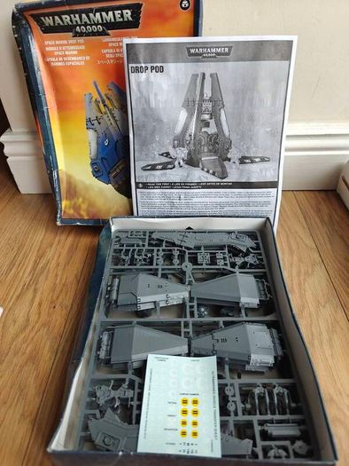 Warhammer 40k Space Marine Drop Pod
