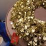 Christmas gold Christmas wreath Image 3