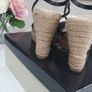 CARVELA black wedges Sz 40 (6.5 -7) - BNIB Image 5