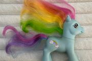 My Little Pony Dash G3 2007 Blue MLP Brushable