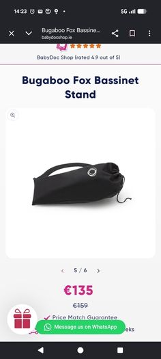 Bugaboo bassinet stand