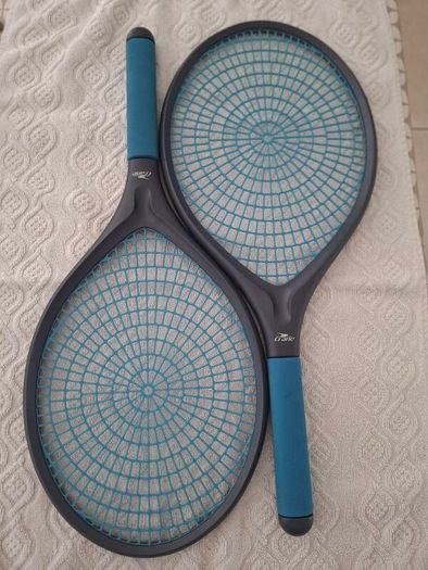 Pair of Crane Garden Tennis Rackets