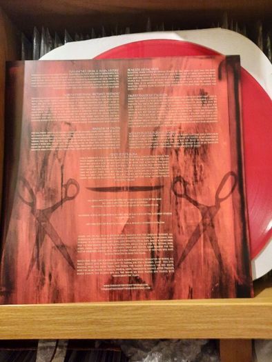 THROUGH THE EYES OF THE DEAD: Bloodlust LP ( Original US pressing- rare Blood Red 2005 pressing)