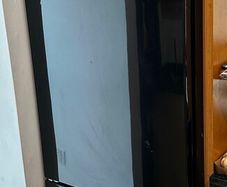 LG Fridge Freezer (black) - Excellent Condition