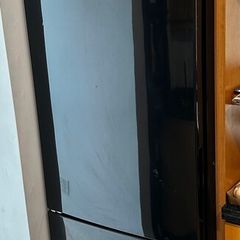LG Fridge Freezer (black) - Excellent Condition