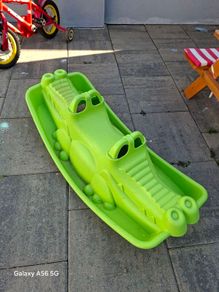 Crocodile see-saw