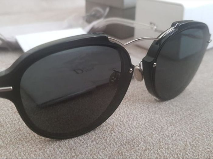Genuine Christian Dior Grey Round Sunglasses CD RECLAT RMG 60