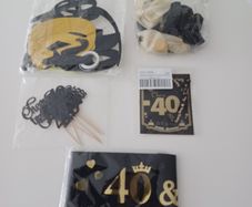 40th Birthday decorations NEW