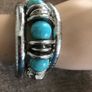 turquoise bangle bracelet Image 2