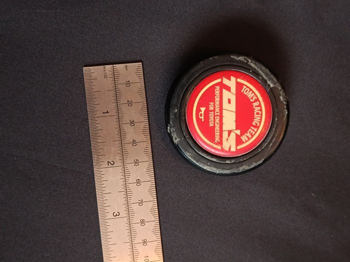 Rare Original TOM'S Racing Horn Button  Genuine JDM