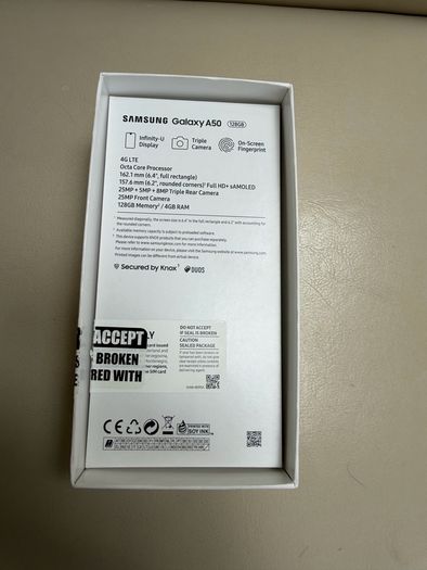 Samsung Galaxy A50 blue