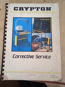 Crypton Corrective service manual