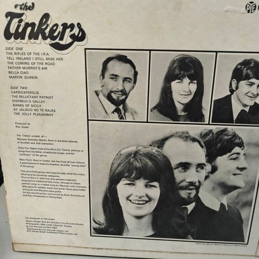 The Tinkers, Self-Titled (1967 Debut Folk Album)  Irish Folk Trad