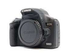 Canon EOS 500D 15.1 MP DSLR SLR Digital Camera Body, Black, with Battery