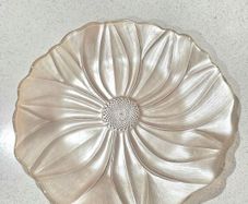 IVV Pearl Glass Leaf Serving Platter 37cm