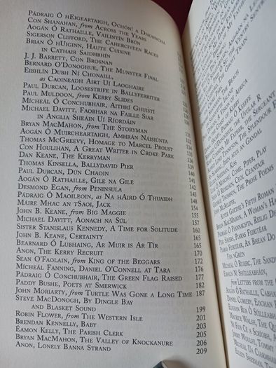 The Kerry  Anthology/ Gabriel Fitzmaurice /1st edition/ 2010