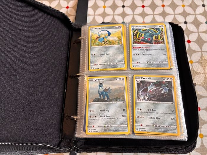 Pokemon folder and cards