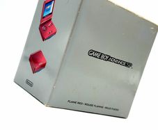 Nintendo Game Boy Advance SP in Flame Red - Boxed