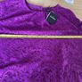 Marella purple lace lined plus size body bustier top Image 9