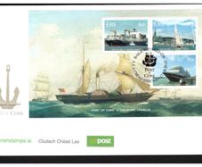 2013 Ireland The Port of Cork Commemorative Stamps Miniature Sheet An Post First Day Cover (FDC)