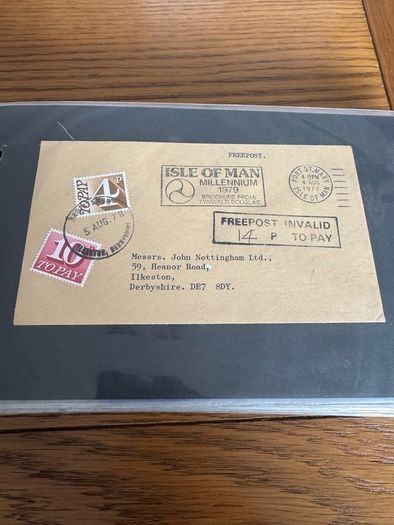 FDC Isle of Man 1978