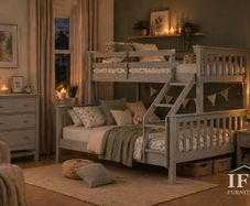 Triple Bunk Bed 4ft6 Double & Single Top Bed Only 399
