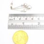 925 Silver Kinetic Hearts Stud Earrings Image 7